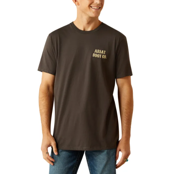 Ariat Cowboy Cocky T-Shirt - Vintage Black