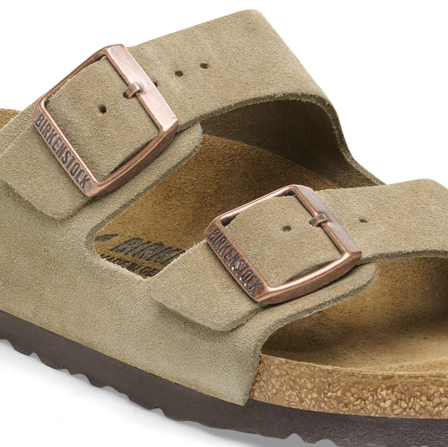 Arizona Suede Leather - Taupe