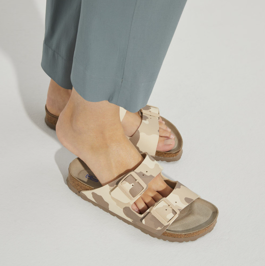 Arizona Soft Footbed - Birko-Flor - Desert Soil Gray/Taupe