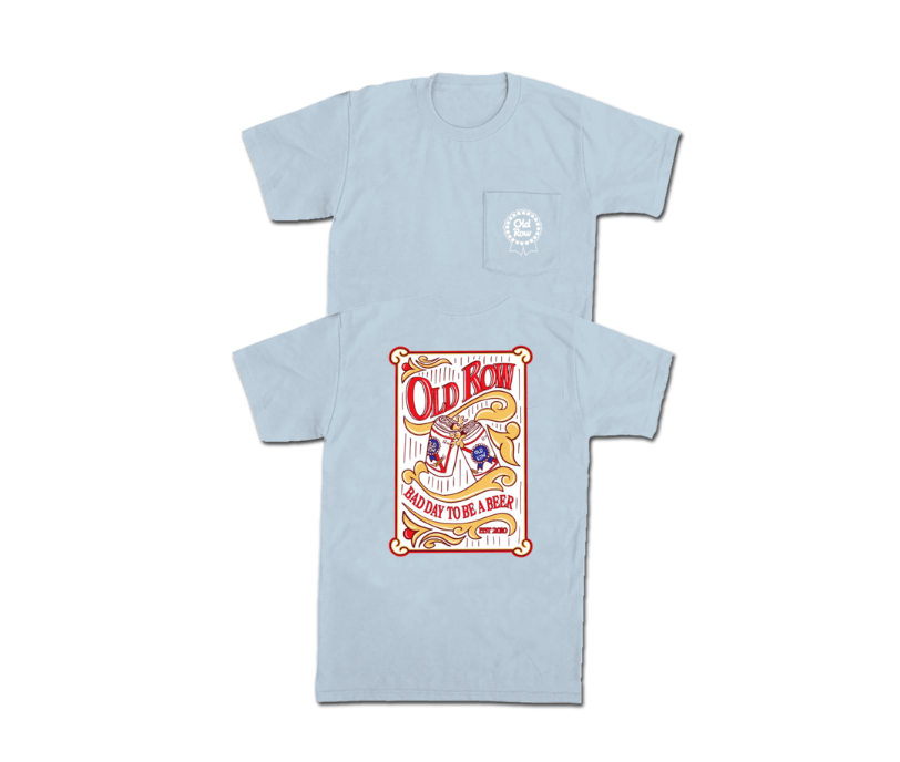 BDTBAB Retro Mirror Pocket Tee - Chambray