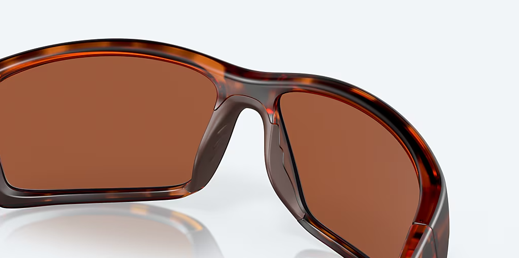 Reefton Matte Retro Tortoise Green Mirror 580G