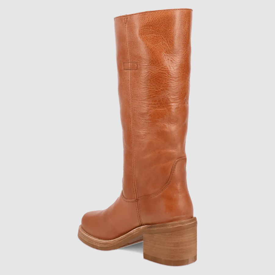 Vagabond Leather Boot - Tan
