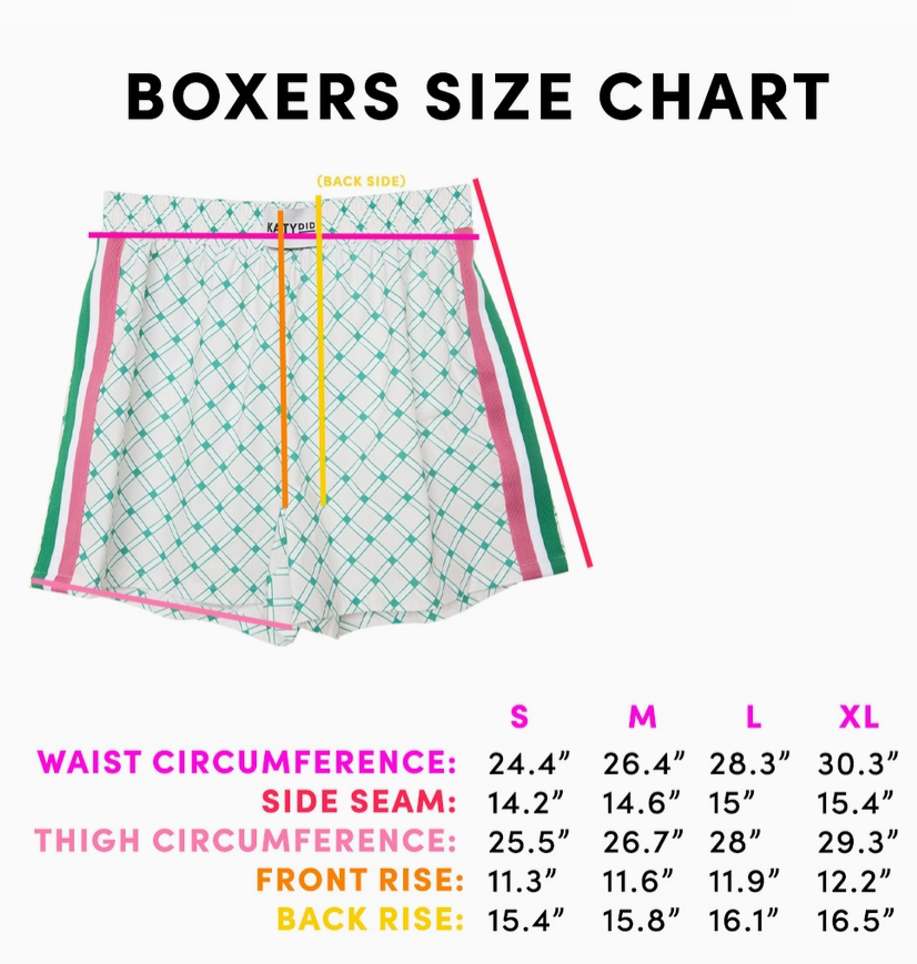 Blue Striped Boxer Shorts Women