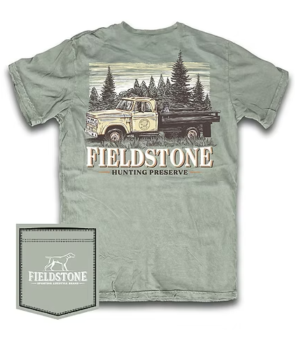 Preserve Old Truck Pocket Tee