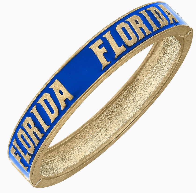 Florida Gators Enamel Hinge Bracelet