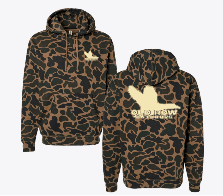 Outdoors Flying Duck Camo Hoodie - Main Image
