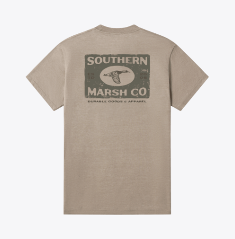SEAWASH™ Tee - Mallard Sighting - Burnt Taupe