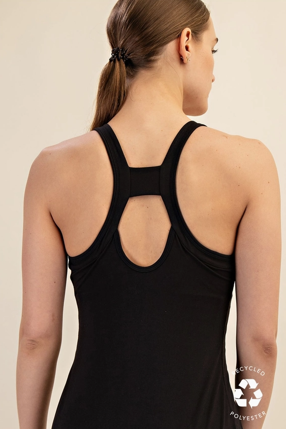 Back to Basics Romper Dress - Black