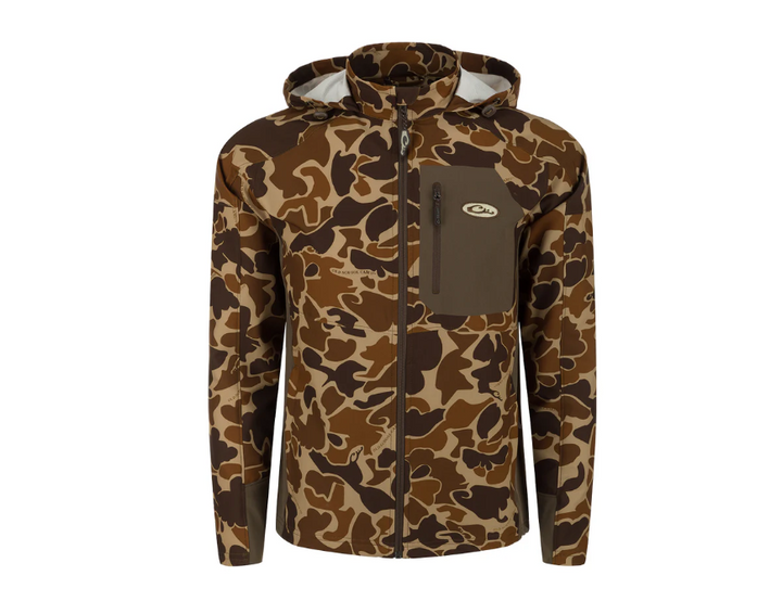 Rain Brake Lightweight Softshell Jacket - Old School