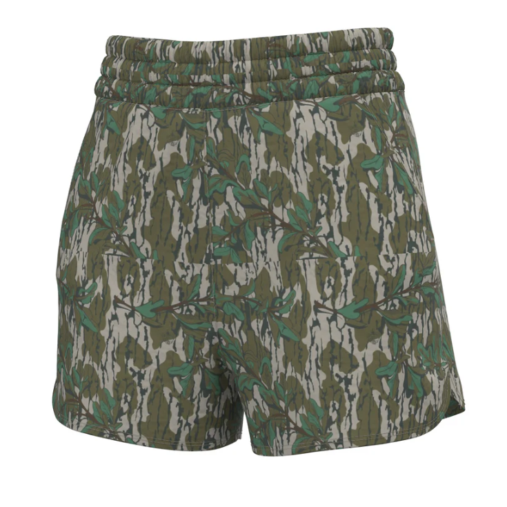 LG High-Waisted Volley Shorts - Greenleaf