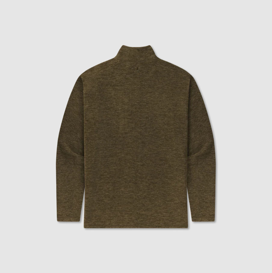 Maple Grove Brushed Pullover - Dark Olive