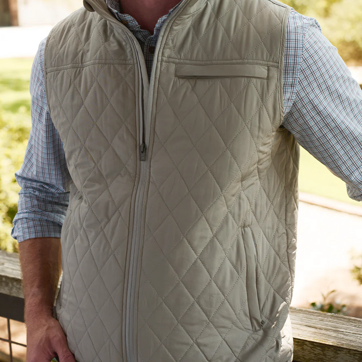 TSG Highland Quilted Vest - Iron