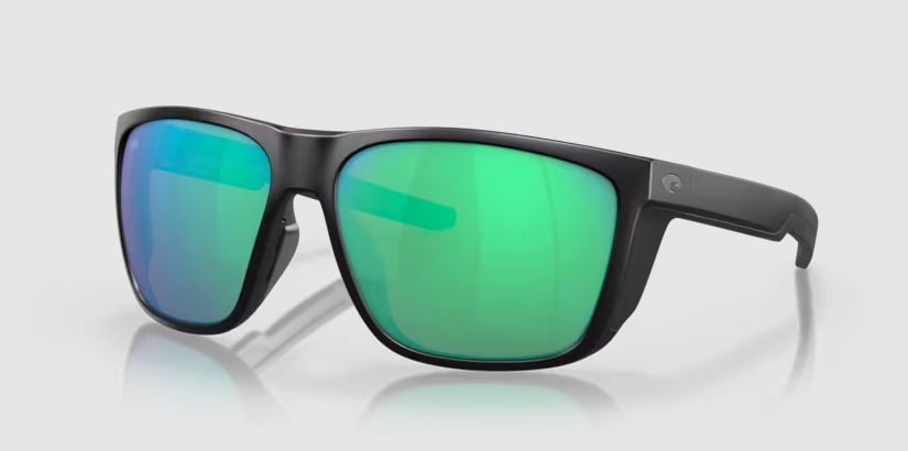 Ferg XL Matte Black Green Mirror 580G