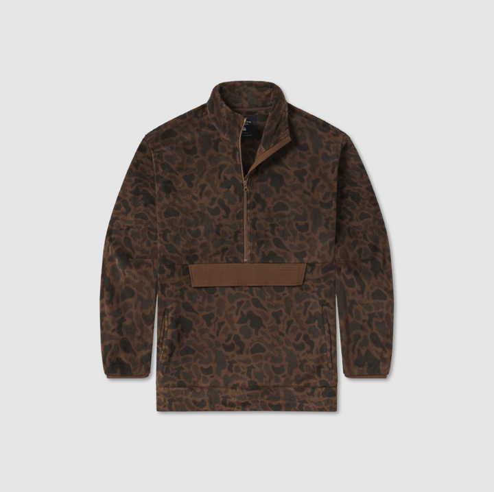 Youth Wadsworth Fleece Pullover - Stone Brown Camo