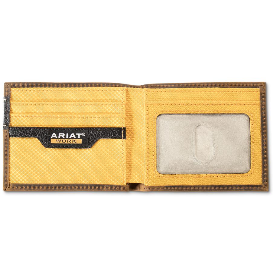 Ariat Work Brown Bifold Wallet