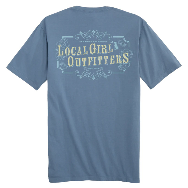 LG Western Whiskey SS Tee - Slate