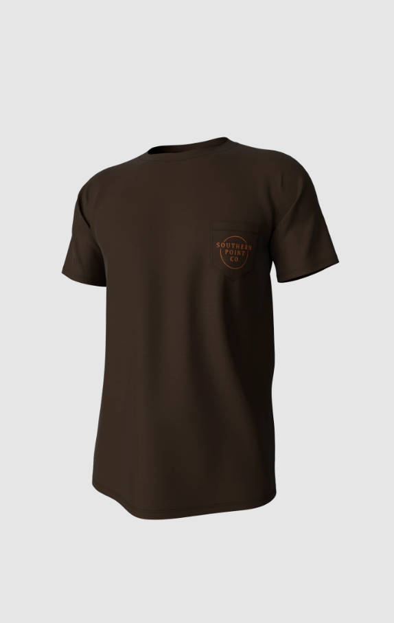 Vintage Circle Greyton Short Sleeve Pocket Tee - Gunstock