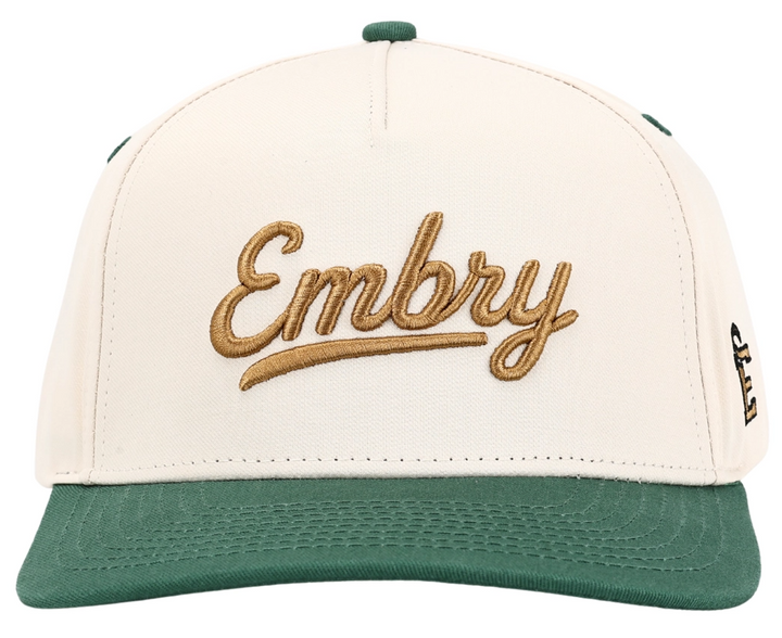 3D Logo - Cream & Green