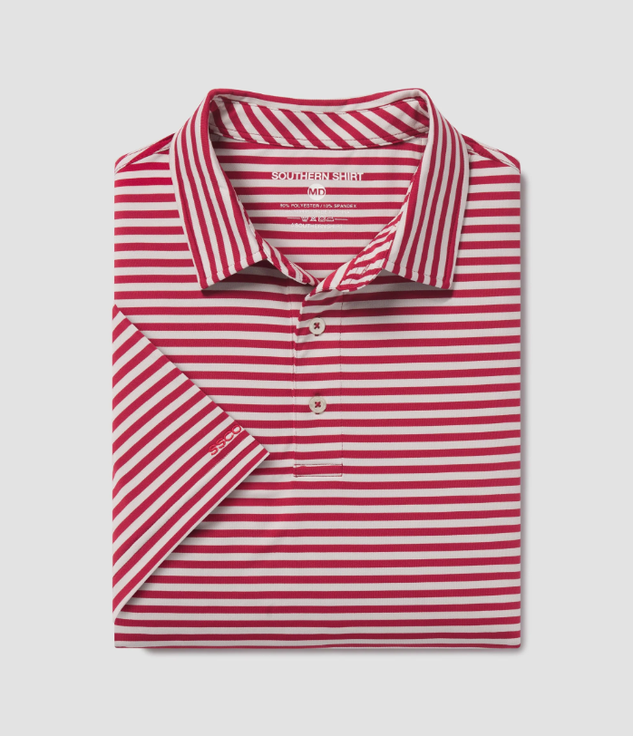 Sarasota Stripe Polo - Tide