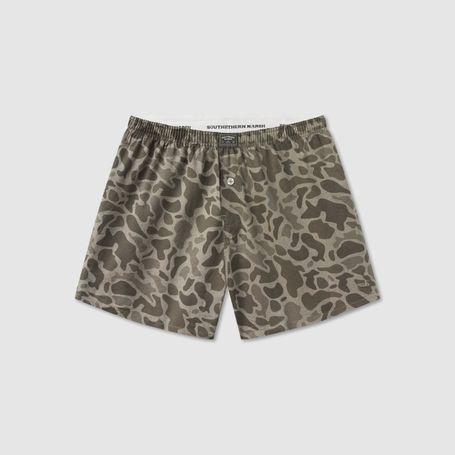 Hanover Oxford Boxer - Retro Camo - Light Brown