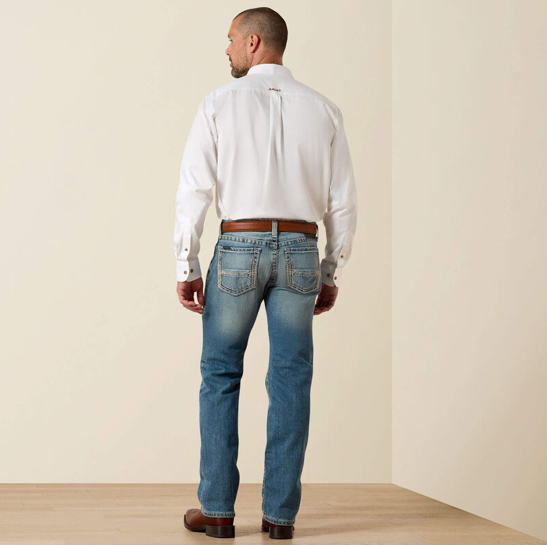 M7 Rocker Stretch Stirling Stackable Straight Leg Jean - Shasta