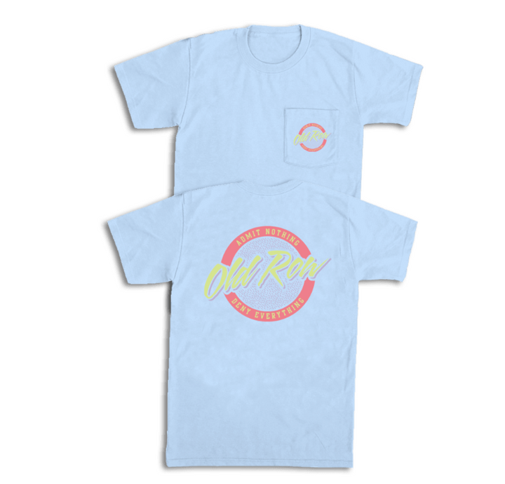 Circle Logo Pocket Tee - Hydrangea