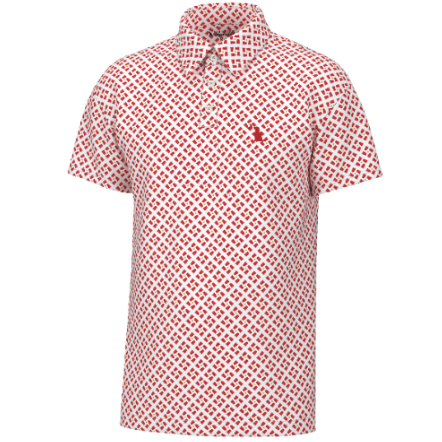 Dirty Myrtle Polo - Solo Cup - White & Red