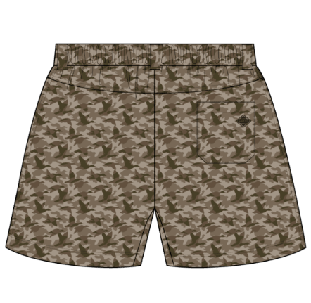 Boys Hybrid Shorts - Mallard Mirage