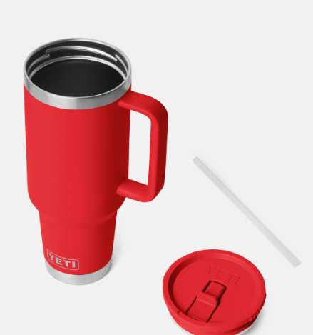 Rambler® 40 oz Travel Straw Mug - Rescue Red