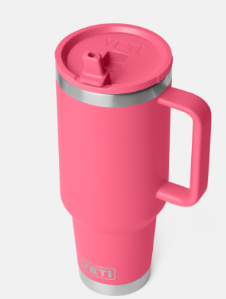 Rambler® 40 oz Travel Straw Mug - Tropical Pink