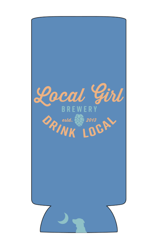 LG Brewery Slim Can Koozie - Marina