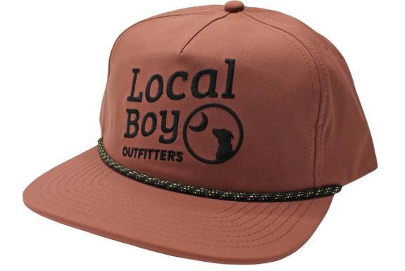 Elevated Low Profile Rope Hat - Brick