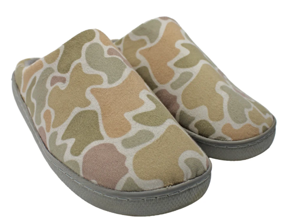 Local Girl Slippers - Forest Camo Desert
