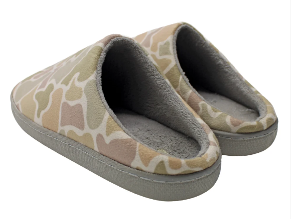 Local Girl Slippers - Forest Camo Desert