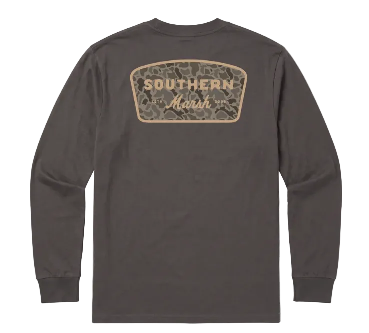 LS Branding - Retro Camo - Iron Gray