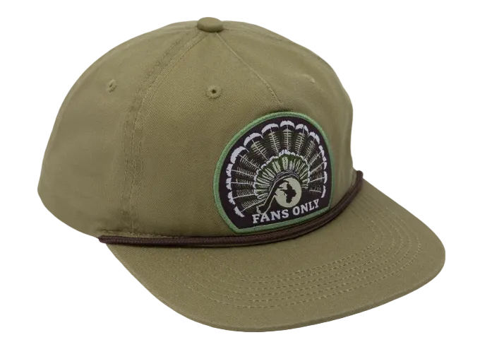 Fans Only Rope Cap - Olive
