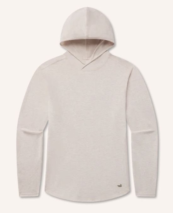 Classic Hoodie Tee - Three Ducks - Washed Oatmeal