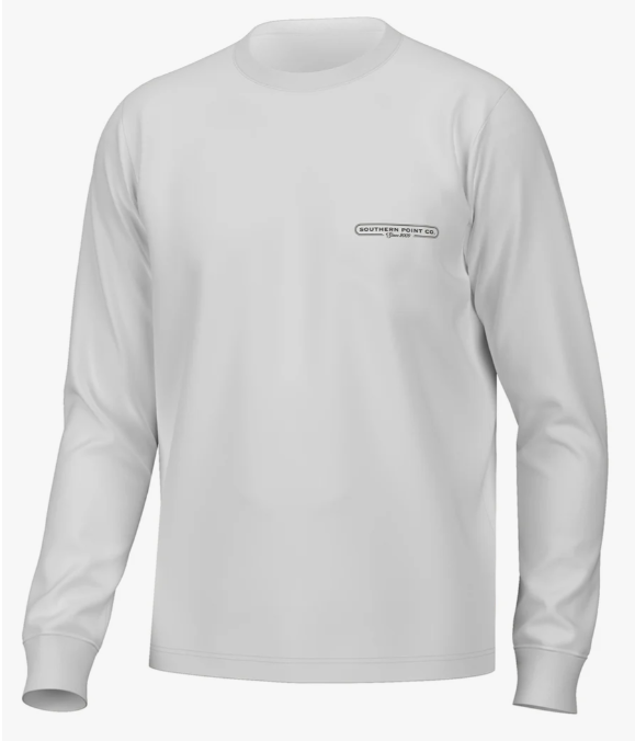 Framed Greyton LS Tee - White