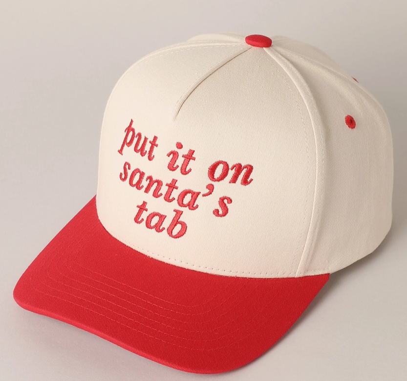 Put It On Santa's Tab - Red