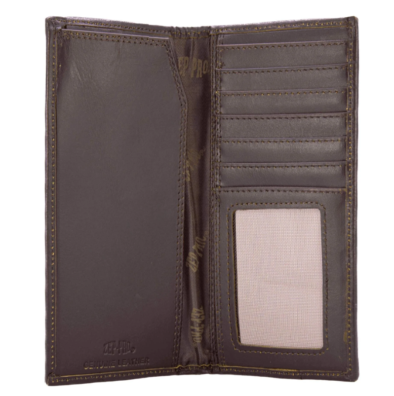 Shotshell Old School Green Camo Roper Concho Wallet