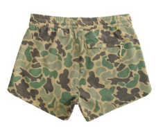 Women's Fulton Volley Shorts - Green Mallard Camo