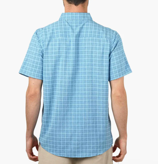Dorsal SS Button Down Shirt - Air Force Blue