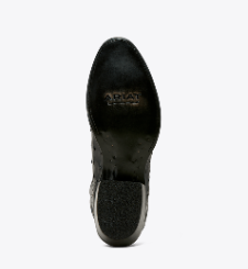 Men's Vesper Cowboy Boot Boot - Black Full Quill Ostritch