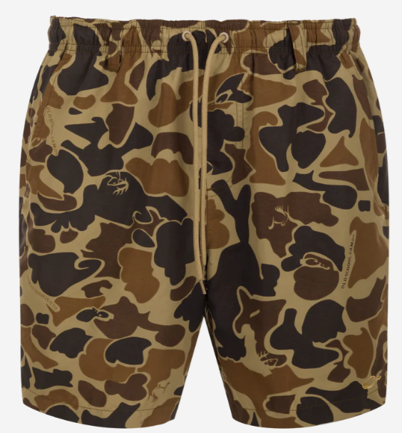 Dock Short 6" - Old School Camo