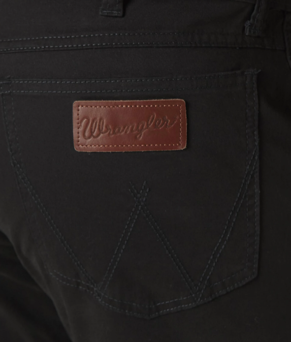 Wrangler Retro® Slim Fit Straight Leg Pant - Black