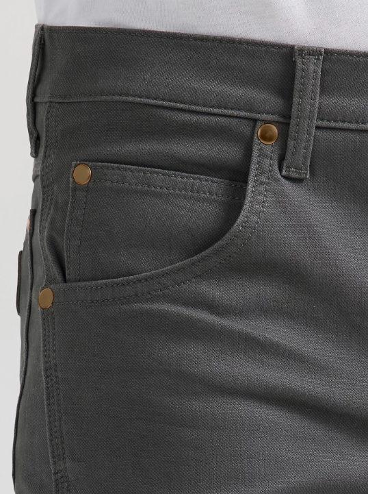 Wrangler® Cowboy Cut® Tough Comfort Premium Performance - Slim Fit - Grey Pinstripe