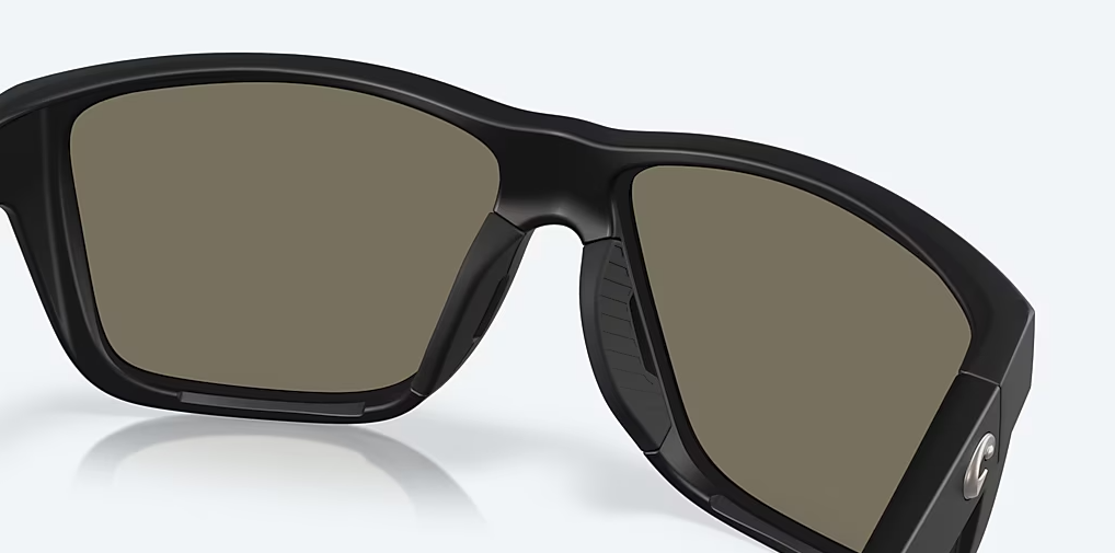 Broadbill II Matte Black Blue Mirror 580G