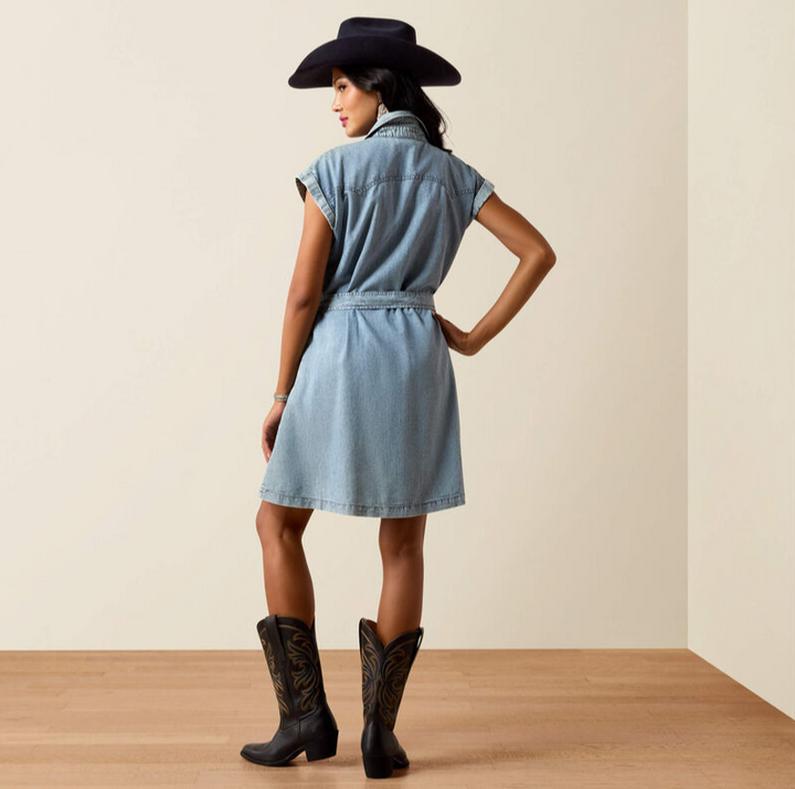 Hampton Dress - Denim