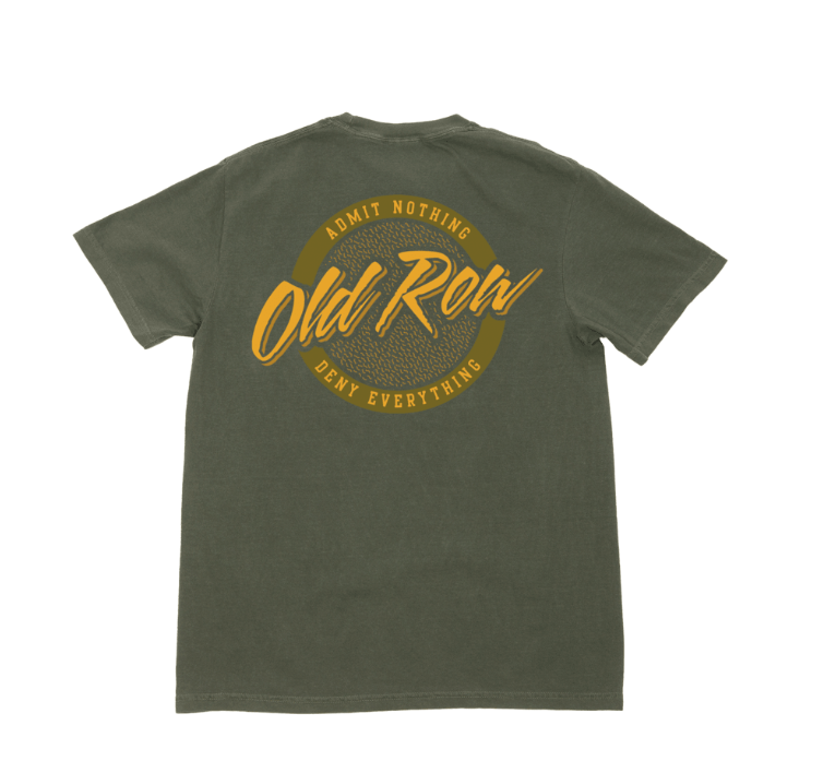 Circle Logo Pocket Tee - Moss