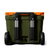 Roadie® 32 Wheeled Cooler - Olive/King Crab Orange